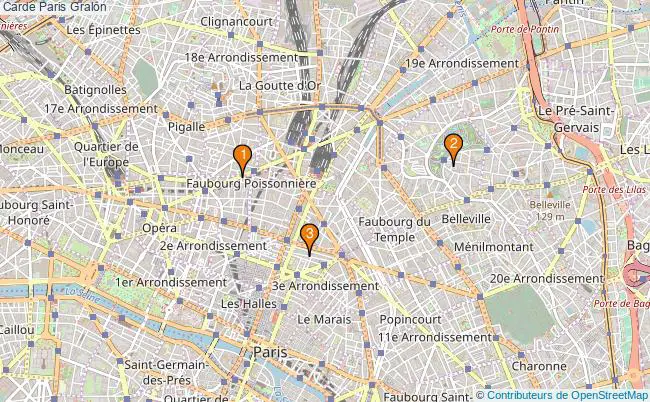plan Carde Paris Associations carde Paris : 4 associations