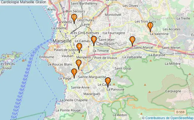 plan Cardiologie Marseille Associations cardiologie Marseille : 14 associations