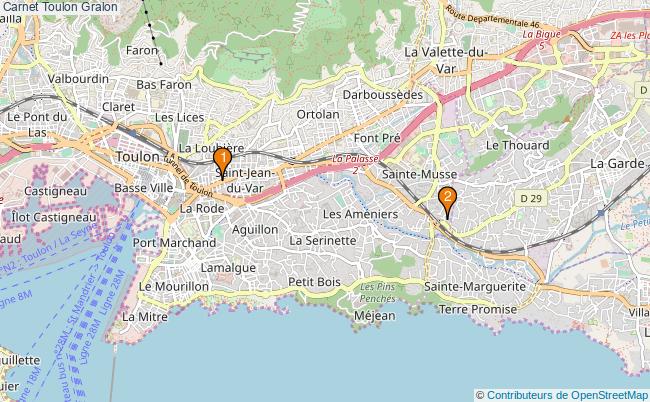 plan Carnet Toulon Associations carnet Toulon : 3 associations