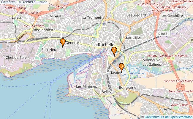 plan Carrières La Rochelle Associations carrières La Rochelle : 4 associations