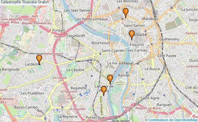 plan Catastrophe Toulouse Associations catastrophe Toulouse : 6 associations