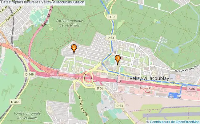 plan Catastrophes naturelles Vélizy-Villacoublay Associations catastrophes naturelles Vélizy-Villacoublay : 3 associations