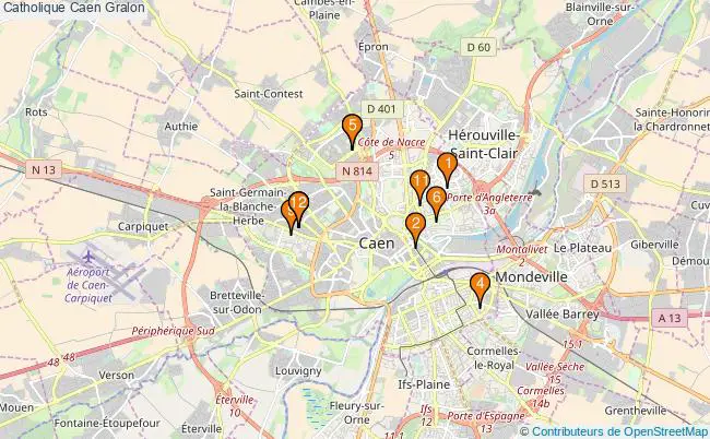 plan Catholique Caen Associations catholique Caen : 14 associations