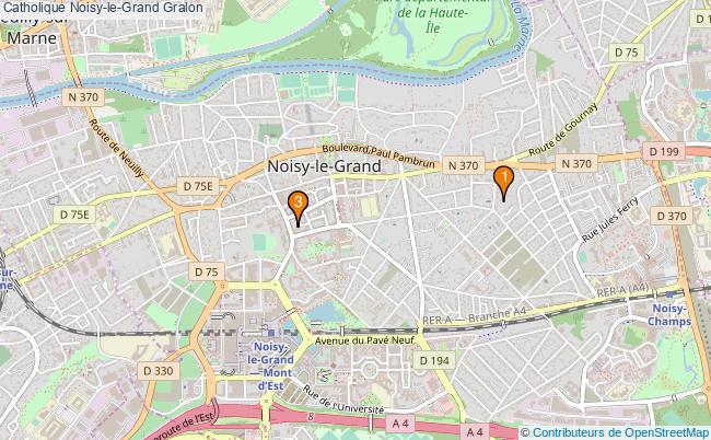 plan Catholique Noisy-le-Grand Associations catholique Noisy-le-Grand : 3 associations