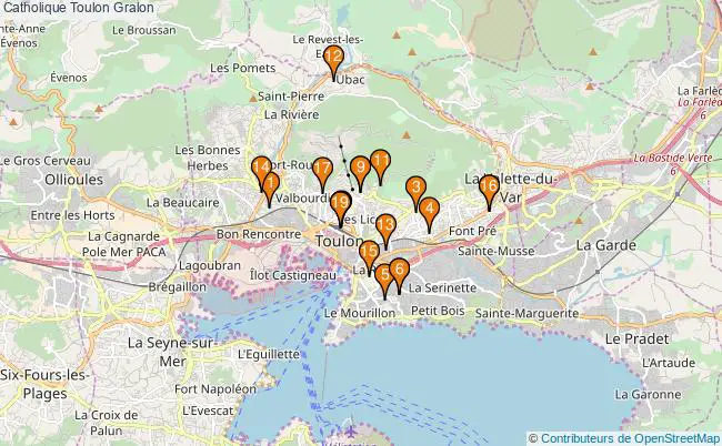 plan Catholique Toulon Associations catholique Toulon : 22 associations