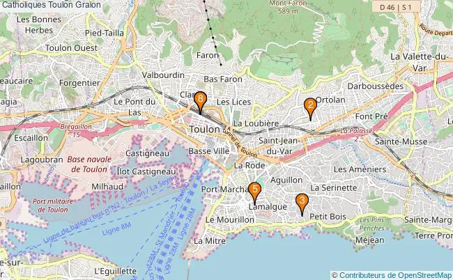 plan Catholiques Toulon Associations catholiques Toulon : 7 associations