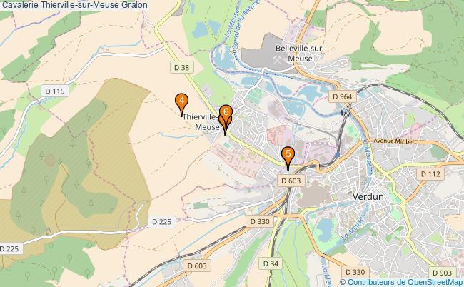 plan Cavalerie Thierville-sur-Meuse Associations cavalerie Thierville-sur-Meuse : 6 associations