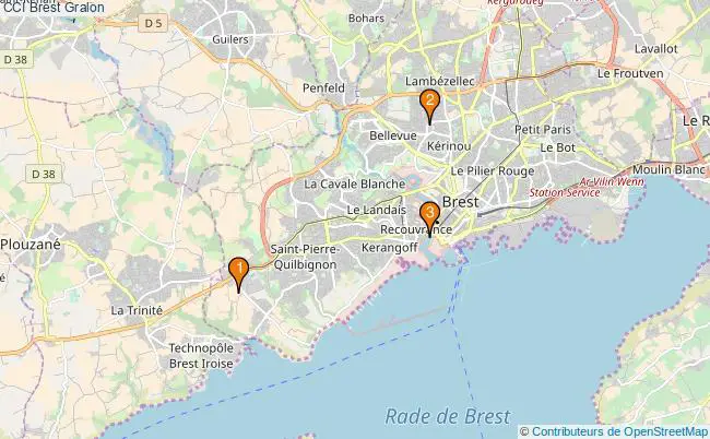 plan CCI Brest Associations CCI Brest : 3 associations