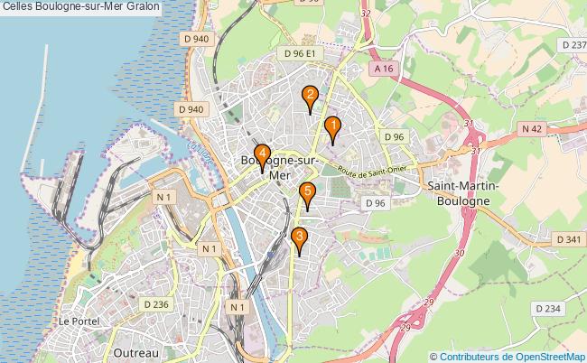 plan Celles Boulogne-sur-Mer Associations Celles Boulogne-sur-Mer : 7 associations