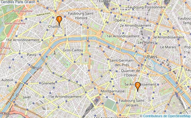 plan Cendres Paris Associations cendres Paris : 4 associations