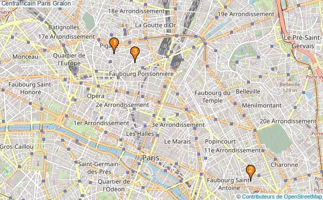 plan Centrafricain Paris Associations Centrafricain Paris : 4 associations