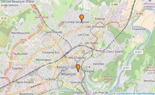 plan Cercueil Besançon Associations cercueil Besançon : 2 associations