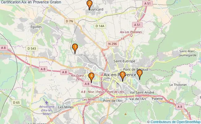 plan Certification Aix en Provence Associations certification Aix en Provence : 5 associations