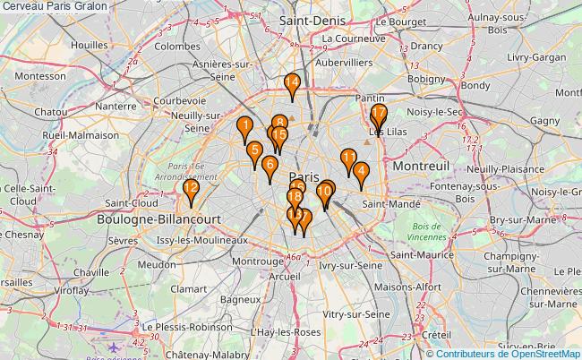 plan Cerveau Paris Associations cerveau Paris : 22 associations