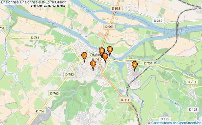 plan Chalonnes Chalonnes-sur-Loire Associations Chalonnes Chalonnes-sur-Loire : 9 associations