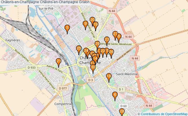 plan Châlons-en-Champagne Châlons-en-Champagne Associations Châlons-en-Champagne Châlons-en-Champagne : 38 associations
