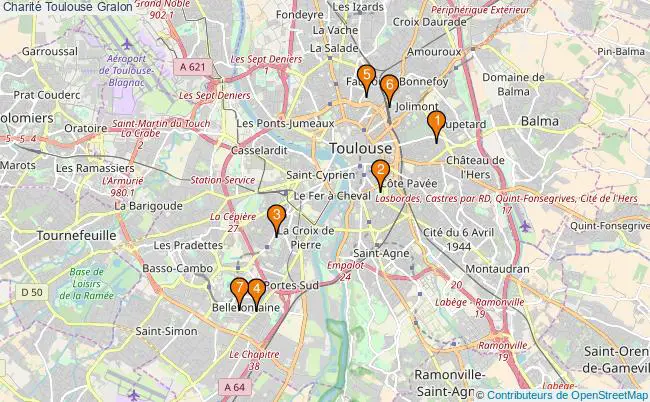 plan Charité Toulouse Associations charité Toulouse : 9 associations