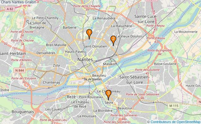 plan Chars Nantes Associations chars Nantes : 3 associations