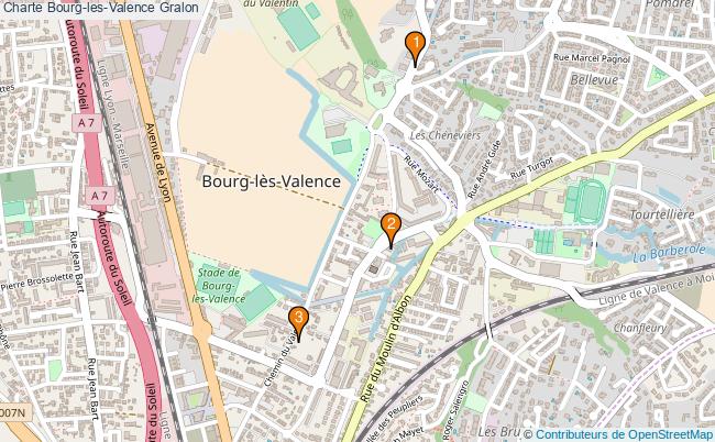 plan Charte Bourg-les-Valence Associations Charte Bourg-les-Valence : 3 associations