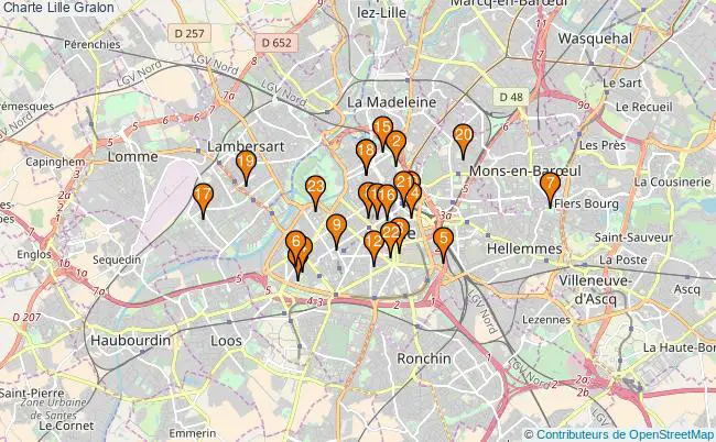 plan Charte Lille Associations Charte Lille : 30 associations