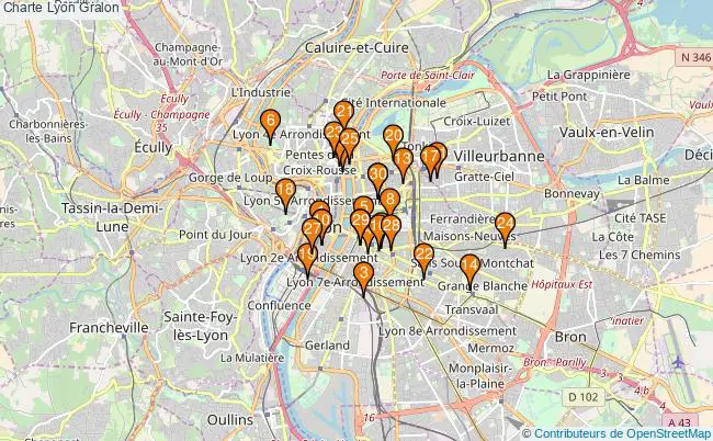 plan Charte Lyon Associations Charte Lyon : 70 associations