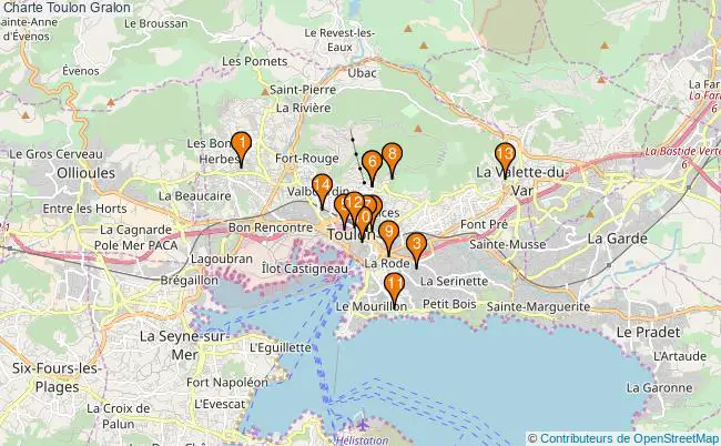 plan Charte Toulon Associations Charte Toulon : 18 associations