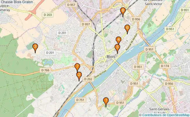 plan Chasse Blois Associations chasse Blois : 9 associations