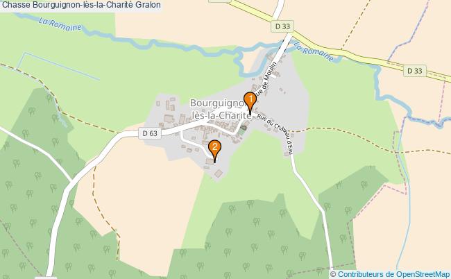 plan Chasse Bourguignon-lès-la-Charité Associations chasse Bourguignon-lès-la-Charité : 2 associations