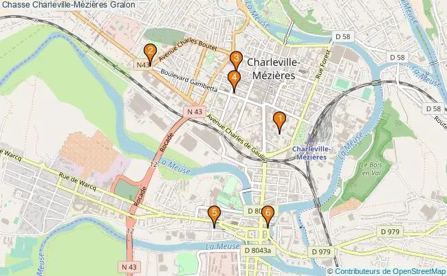 plan Chasse Charleville-Mézières Associations chasse Charleville-Mézières : 5 associations