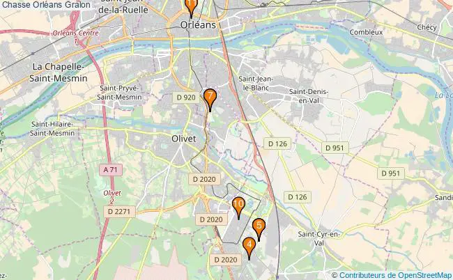 plan Chasse Orléans Associations chasse Orléans : 12 associations