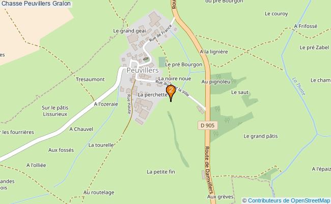 plan Chasse Peuvillers Associations chasse Peuvillers : 2 associations