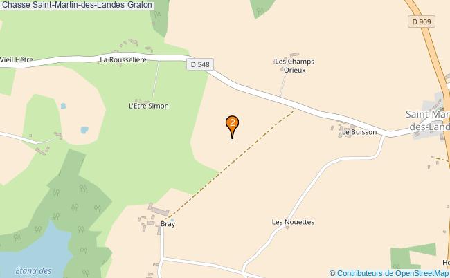 plan Chasse Saint-Martin-des-Landes Associations chasse Saint-Martin-des-Landes : 2 associations