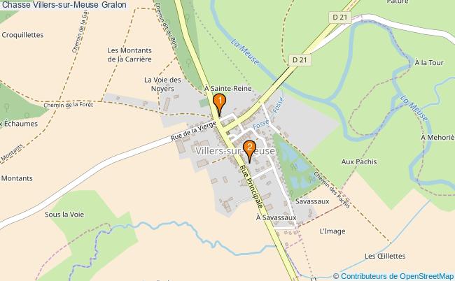 plan Chasse Villers-sur-Meuse Associations chasse Villers-sur-Meuse : 2 associations