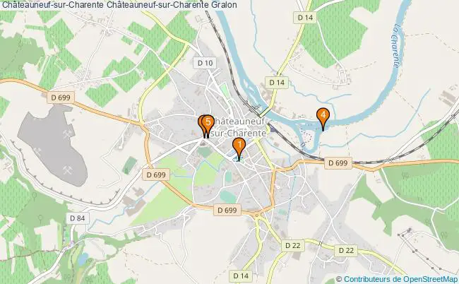 plan Châteauneuf-sur-Charente Châteauneuf-sur-Charente Associations Châteauneuf-sur-Charente Châteauneuf-sur-Charente : 5 associations