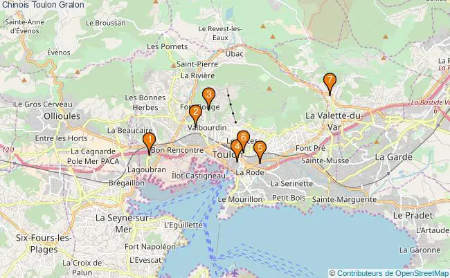plan Chinois Toulon Associations Chinois Toulon : 11 associations