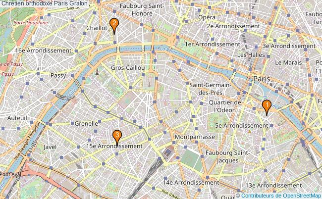 plan Chrétien orthodoxe Paris Associations chrétien orthodoxe Paris : 4 associations