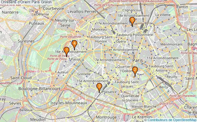 plan Chrétiens d'Orient Paris Associations chrétiens d'Orient Paris : 4 associations