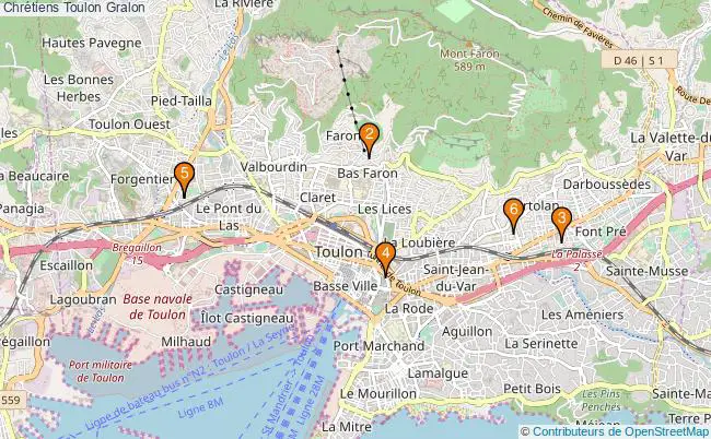 plan Chrétiens Toulon Associations chrétiens Toulon : 8 associations