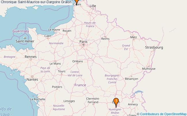 plan Chronique Saint-Maurice-sur-Dargoire Associations chronique Saint-Maurice-sur-Dargoire : 2 associations
