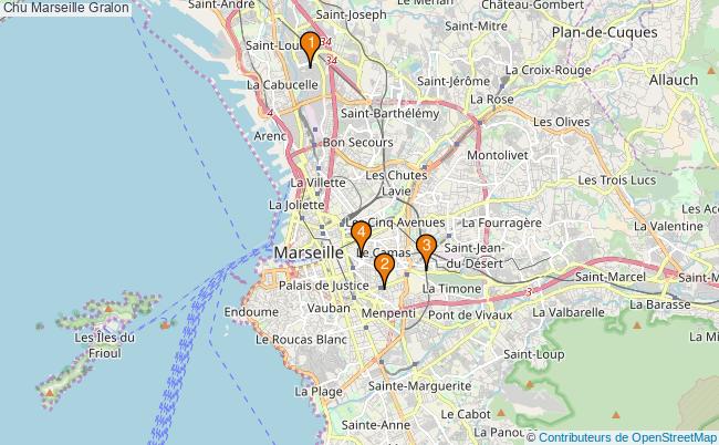 plan Chu Marseille Associations chu Marseille : 6 associations