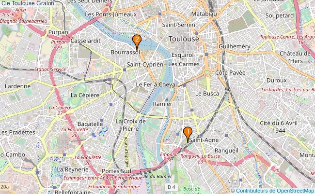 plan Cie Toulouse Associations cie Toulouse : 3 associations
