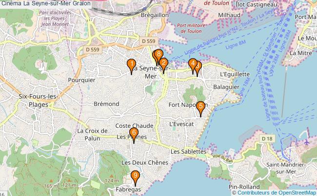plan Cinéma La Seyne-sur-Mer Associations cinéma La Seyne-sur-Mer : 13 associations