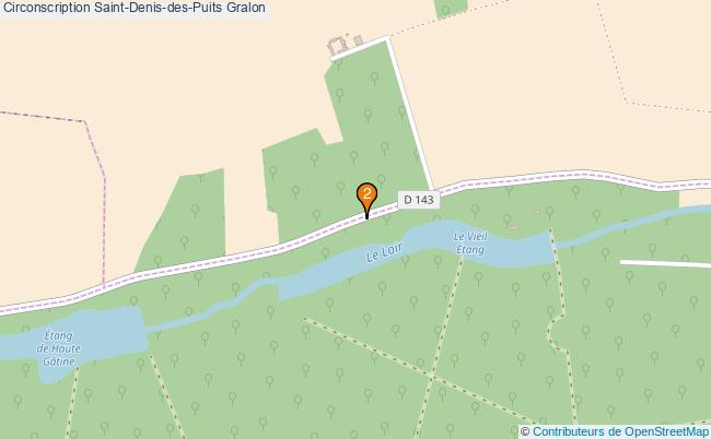 plan Circonscription Saint-Denis-des-Puits Associations circonscription Saint-Denis-des-Puits : 2 associations