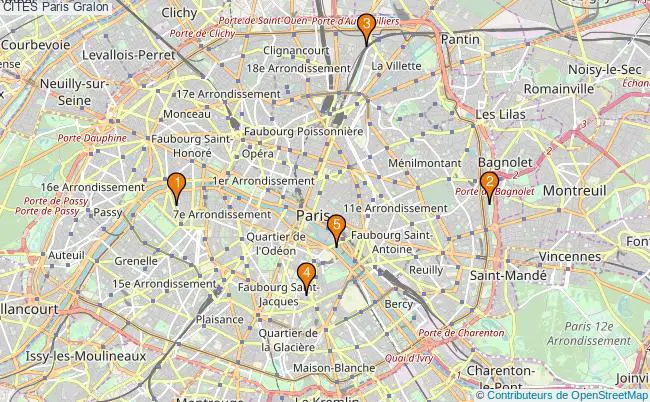 plan CITES Paris Associations CITES Paris : 25 associations