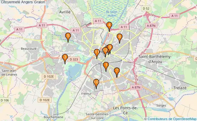 plan Citoyenneté Angers Associations citoyenneté Angers : 16 associations