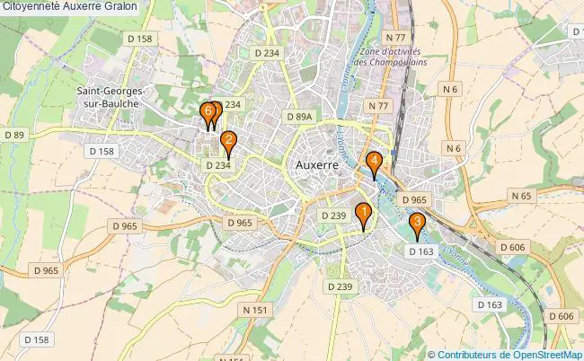 plan Citoyenneté Auxerre Associations citoyenneté Auxerre : 8 associations