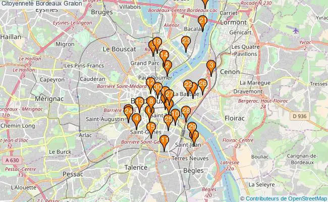 plan Citoyenneté Bordeaux Associations citoyenneté Bordeaux : 71 associations