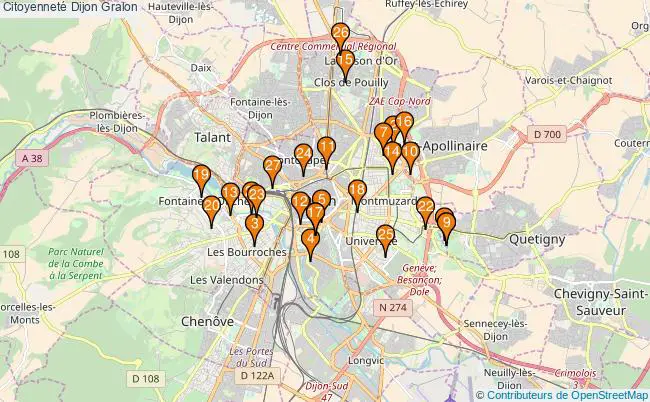 plan Citoyenneté Dijon Associations citoyenneté Dijon : 32 associations
