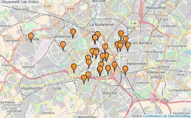 plan Citoyenneté Lille Associations citoyenneté Lille : 93 associations
