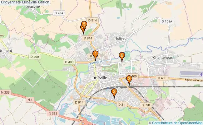 plan Citoyenneté Lunéville Associations citoyenneté Lunéville : 8 associations